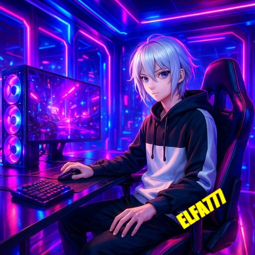 Imagem promocional da ELFA777 mostrando a plataforma e suas vantagens