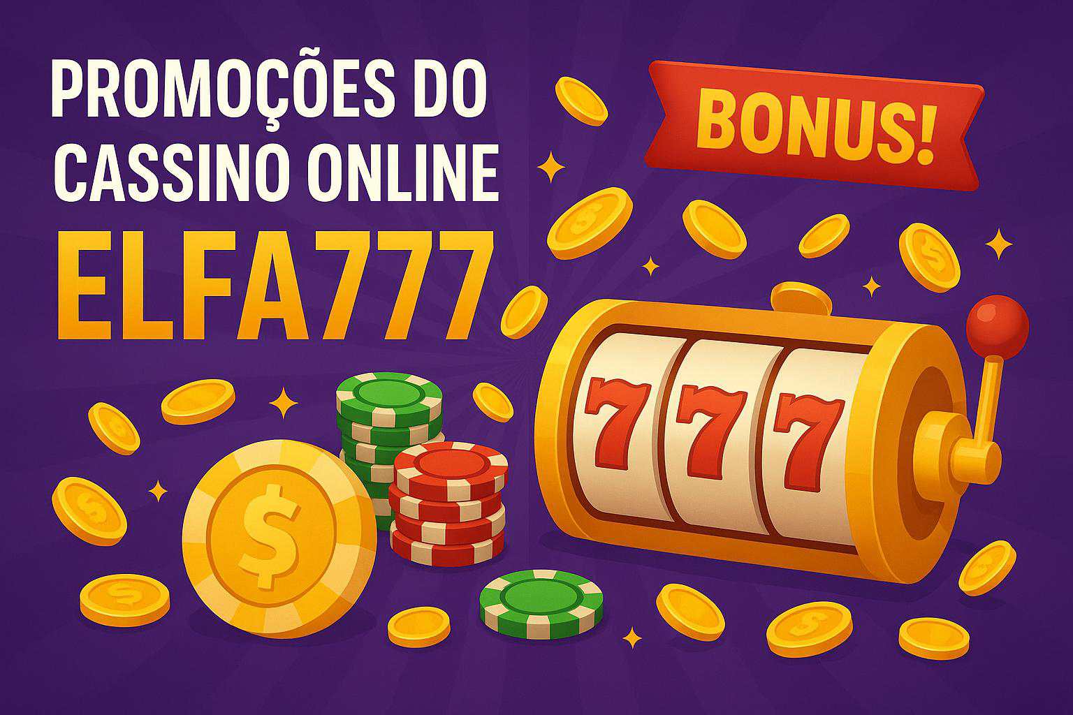 O bônus promocional ELFA777 é uma ótima maneira de começar sua aventura