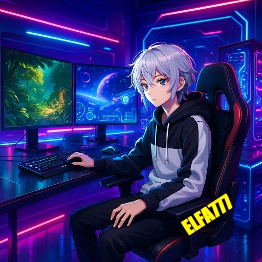 Imagem promocional da ELFA777 destacando o cassino ao vivo e suas vantagens