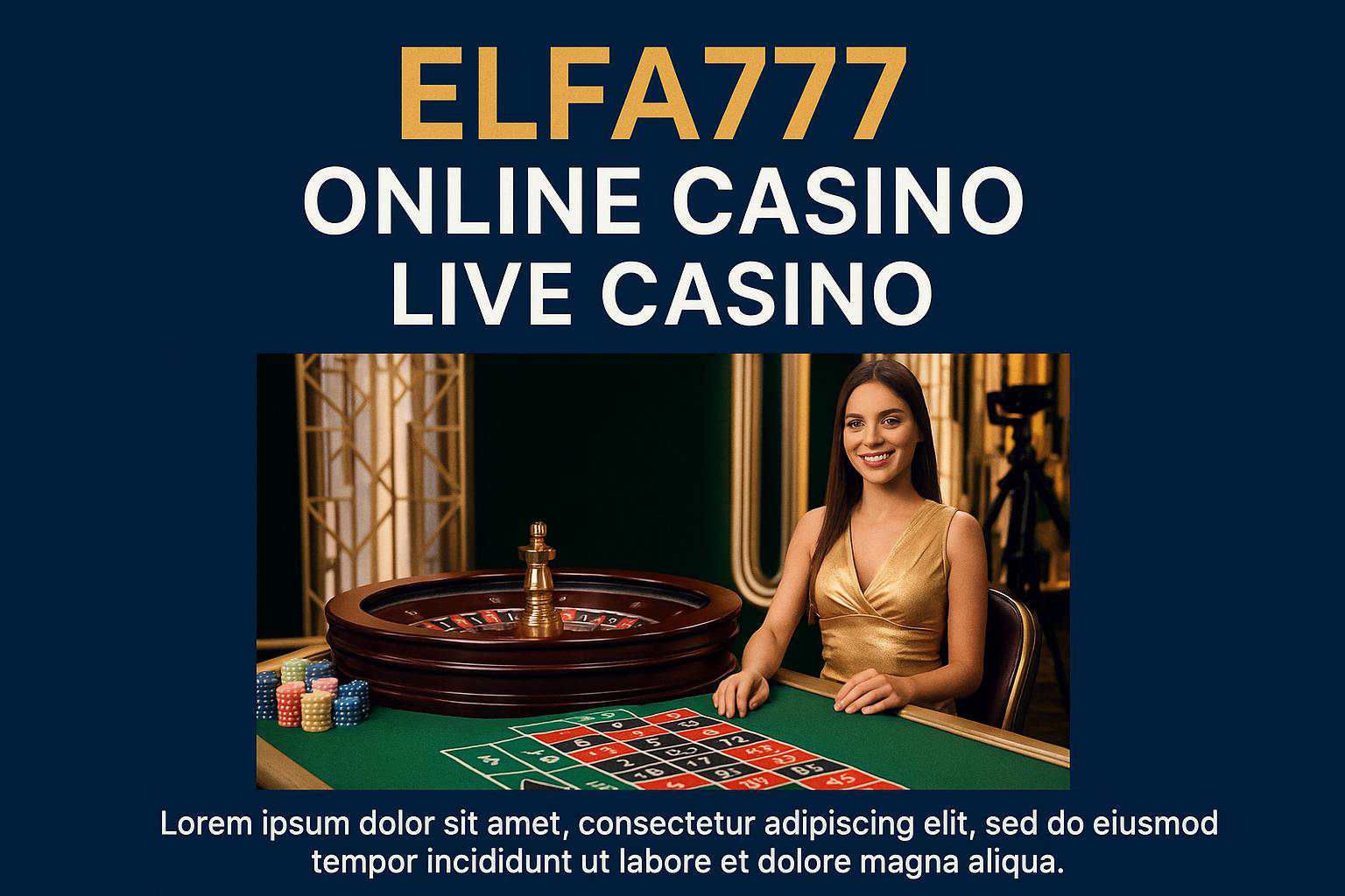 O ELFA777 Live Casino lança promoções regularmente
