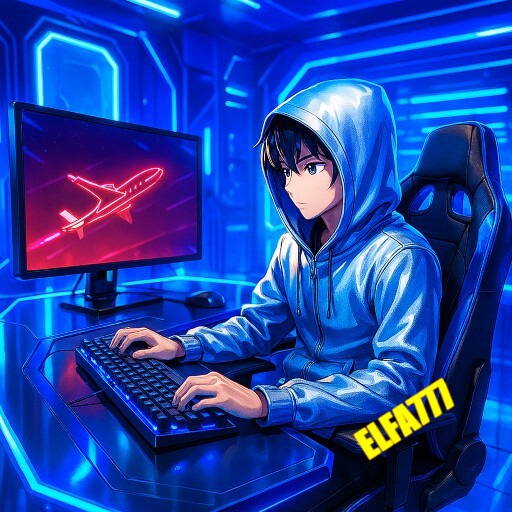 Imagem promocional da ELFA777 mostrando a plataforma e suas vantagens