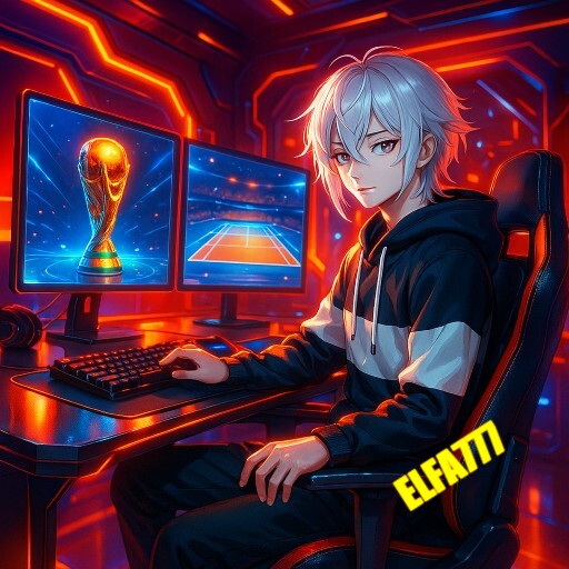 Imagem promocional da ELFA777 mostrando a plataforma e suas vantagens