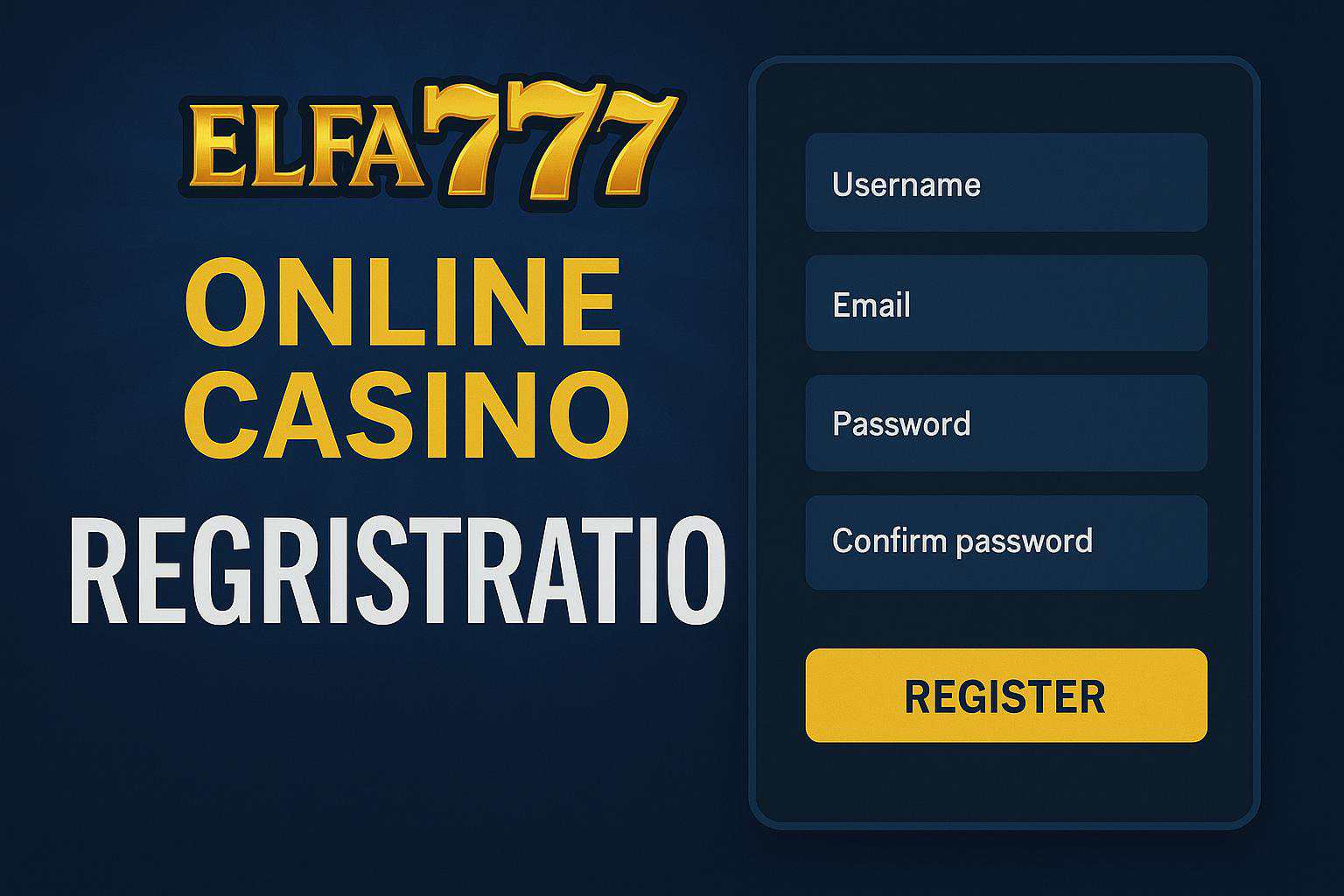 Registro na ELFA777 Garante Acesso a uma Vasta Seleção de jogo