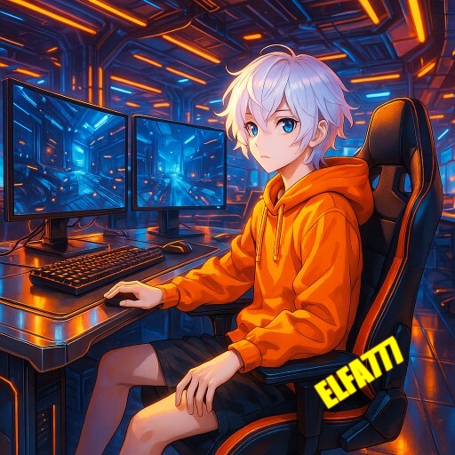 Imagem promocional da ELFA777 mostrando a plataforma e suas vantagens